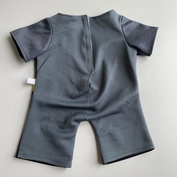 Build A Bear BAB Batman Clothes Outfit One Piece DC Comics Gray For‎ Plush - Picture 2 of 5